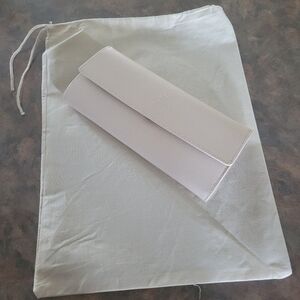 PANDORA Unforgettable Moments Leather Travel Jewelry Clutch Case